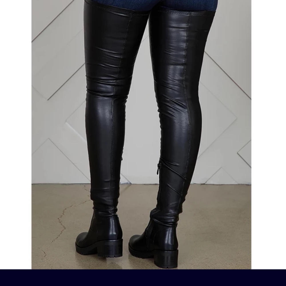 COPY - Thigh high boots no heel